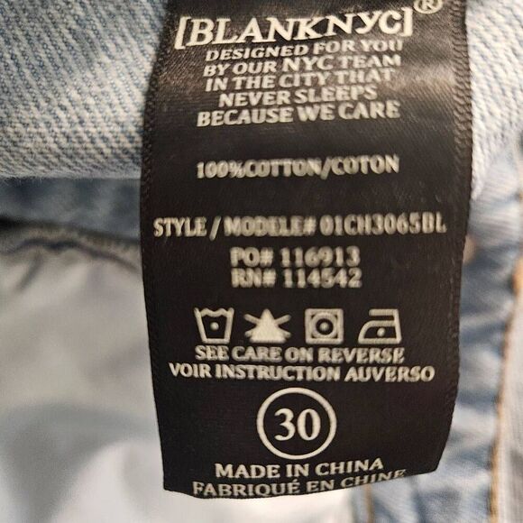 BlankNYC womens jeans, high waisted light wash ankle length. Size 30. NWT.  # 80 - Picture 4 of 4